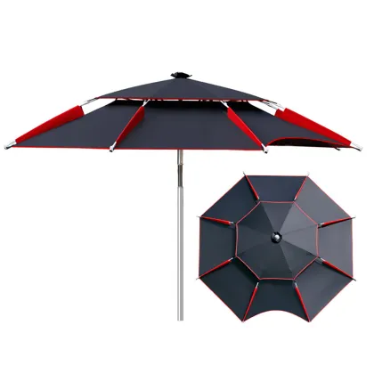 FEAMONT Wholesaler Rotatable Rainproof Vinyl Sunshade Fishing Umbrella