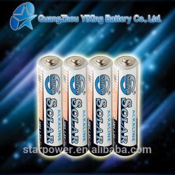 Good Performance Cell SIZE AAA lr03 1.5v alkaline battery