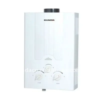Gas water heater with summer winter control