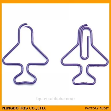 Strange Shape Different Kinds Airplane Paper Clip