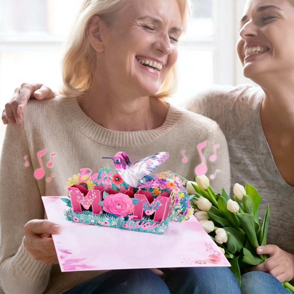 LED mother music cards