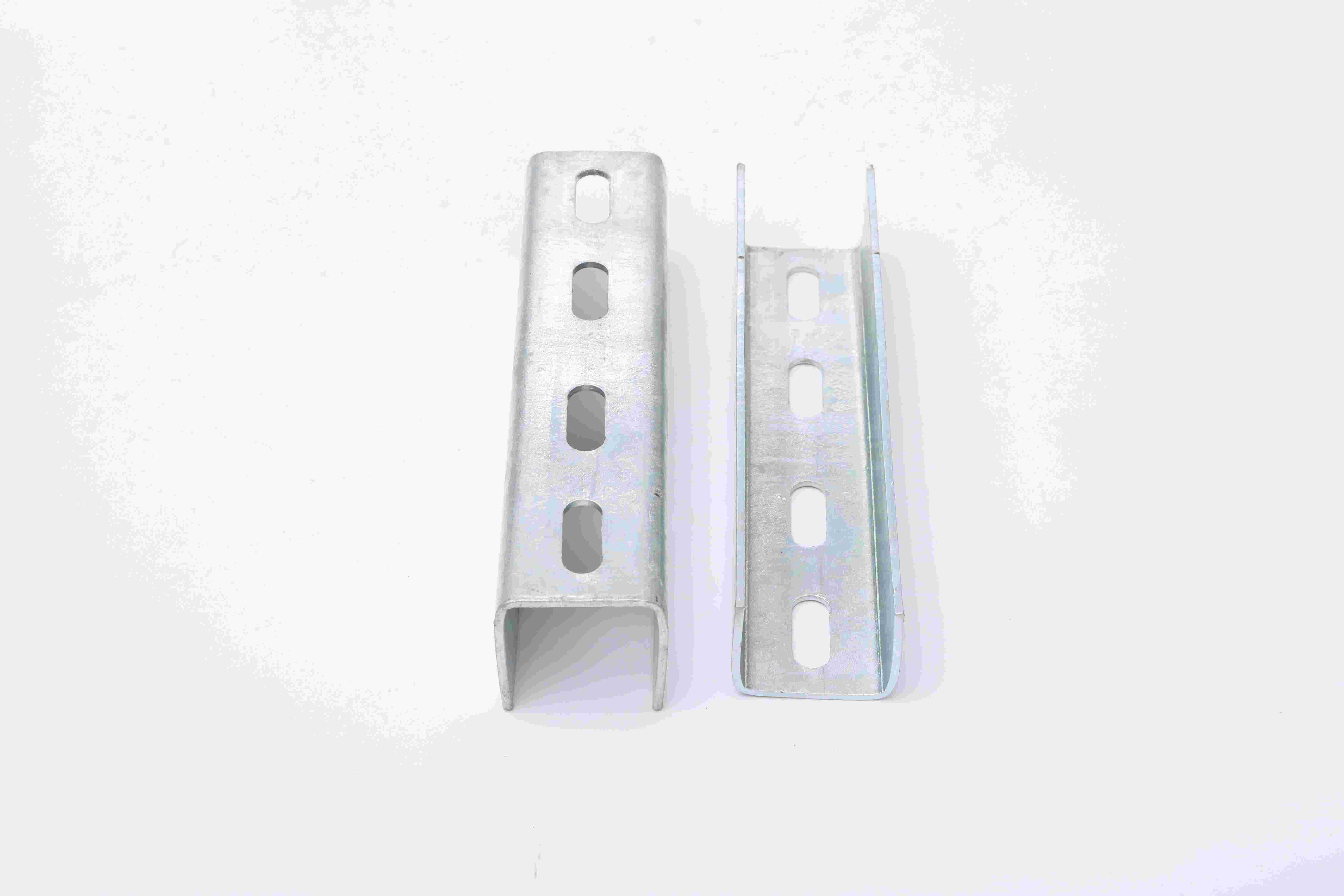 Steel galvanized rail connectors