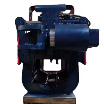 Side Clamp Vibro Hammer Driver for 11-12 Meter Steel Pipe Piles - New Construction Machinery Attachments