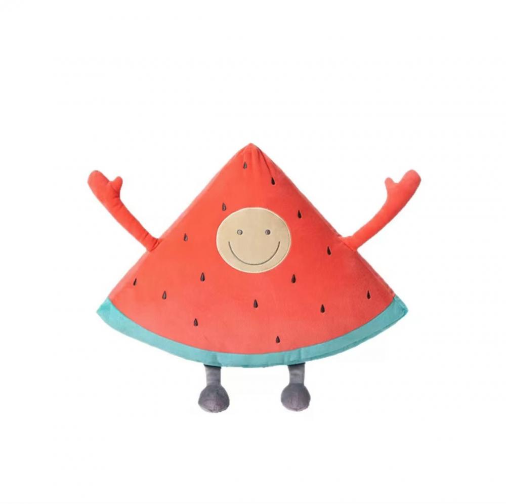 Cento Smiley Face Watermelon Plush Toy Toy Children's Pillow