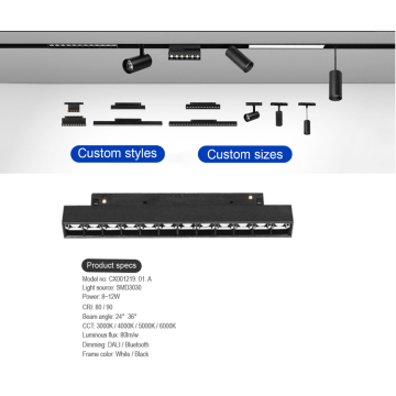 magnetic track spot light for house