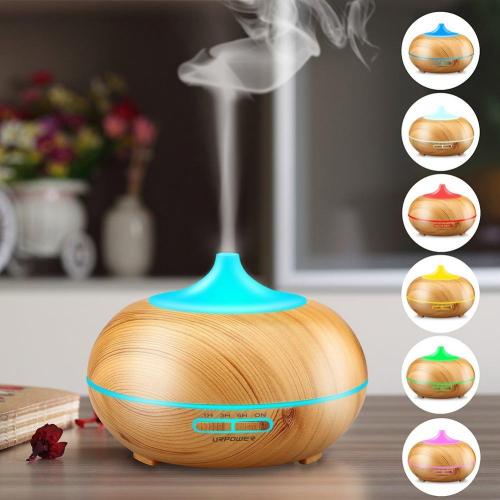 400ml Wooden grain Fea Aroma Diffuser