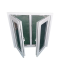 Adjustable PVC Casement Windows with Double Glass