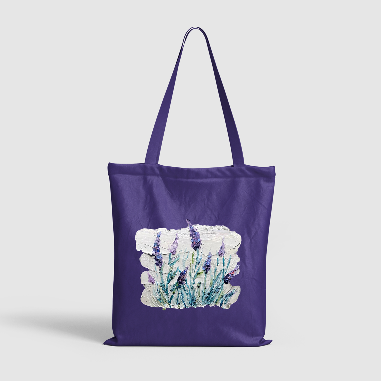 Lavender Fields Canvas Tote Bag