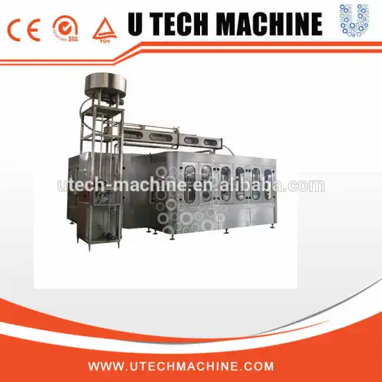 High quality Complete drinking water production line including water treatment plant,bottle filling,labeling,packing,bottle blow