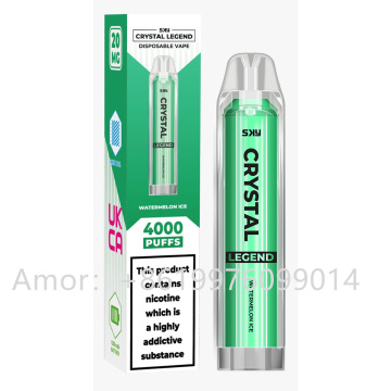 Crystal Legend 4000 Puff Disposable Vape -Ousida Vape