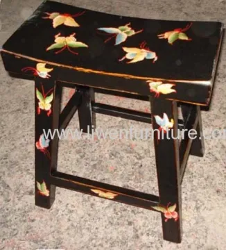 Antique Oriental Drawing Stool 