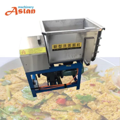 15kg Wheat Flour Mixer Washer | Low Noise Seitan Forming Machine | Gluten Maker