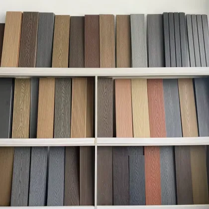 Low Price WPC Deck Tiles: Easy Installation Wood Plastic Composite Decking Floor