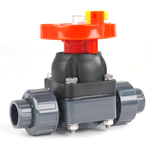 Válvula de diafragma UPVC para uso industrial