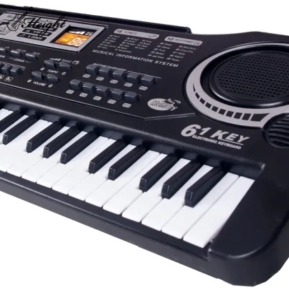 64-Keys Kids Piano with Stand, Bench, Microphone & Synthesizer: Complete Electric Piano Learning Set