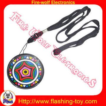 Red, Yellow, Blue El Led Flashing Necklaces Hl-b2119 For Promotion Gift
