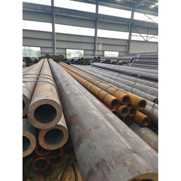 ASTM A53 Round Black naadloze koolstofstalen pijp