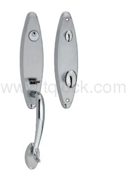 Luxurious villa large handle door lock