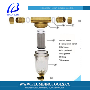 Aluminum Alloy Material Water Purification Machine Dedicated Pre Filter