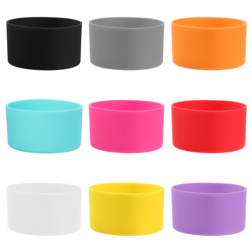 Silicone Protective Cover for Rubber Water Bottle Cup Bottom Sleeve (12/16/18/21/24 OZ)