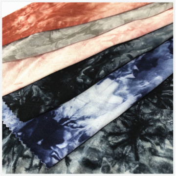 Rayon Spandex Oe Tie Dyed Fabric Price