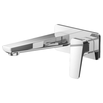 Single lever basin mixer for concealed installation