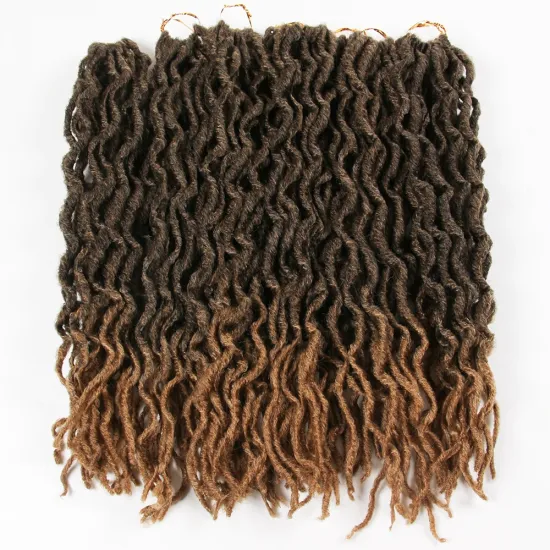 AliLeader 18 Inch Faux Locs Hot Sale 7 Colors Crochet Faux Locs Synthetic extension Hair
