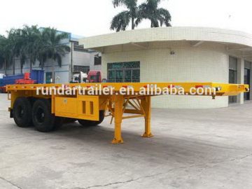 Modern latest flatbed container trailer for kenya