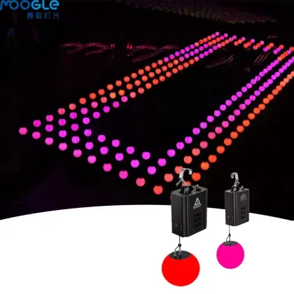 Factory Direct LED Kinetic Ball DMX Color Light Kinetic Ball Lighting