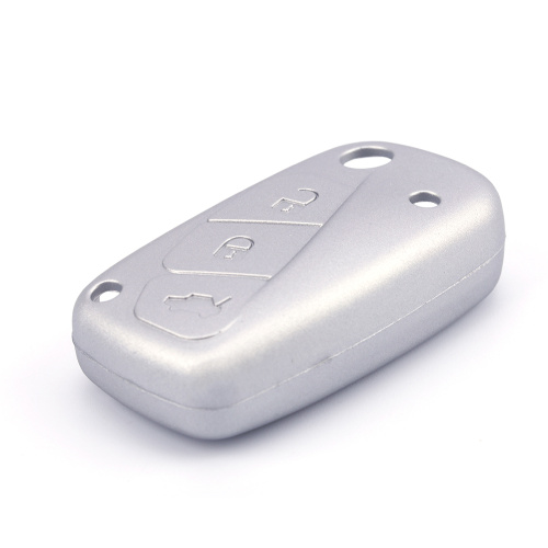 3 Buttons Silicone Car Key Cover For Fiat
