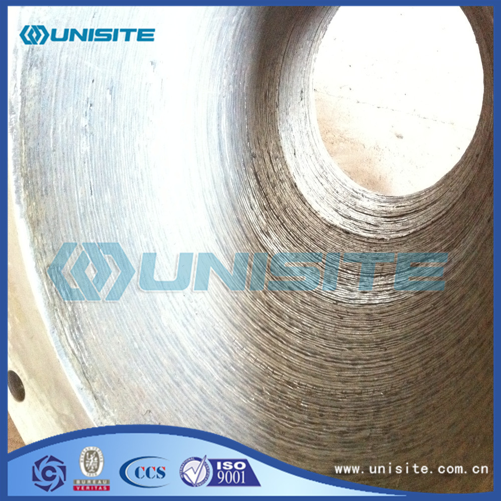 Wear resistant steel plates pipe