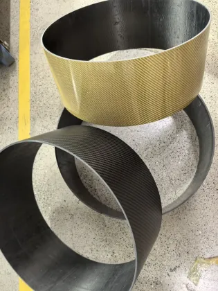 Professional Carbon Fiber Drum Shell | Lightweight & High-Stiffness for Snare/Bass Drums