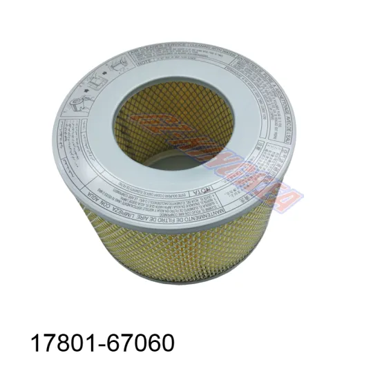 Genuine Parts 17801-67060 Auto Air Filter for Hilux Land Cruiser Fzj100 Prado