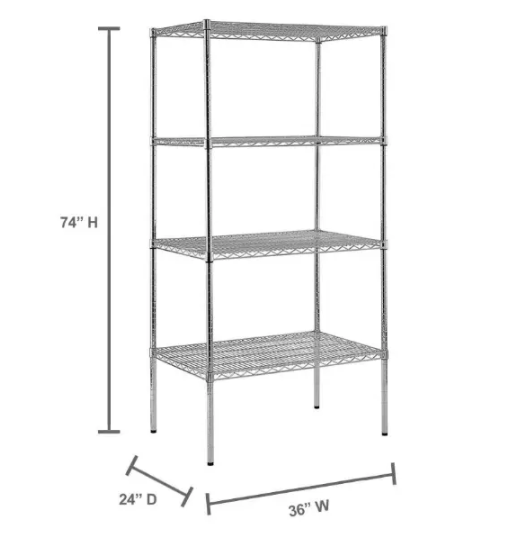 Scaffale di esposizione facile del cavo di Chrome dell&#39;assemblea