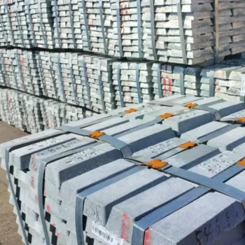 Large Stock Aluminum and Zinc Alloy Ingots - 99.9% Pure Metal Rods