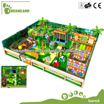 New Design!!! Commercial kids jungle theme indoor playground