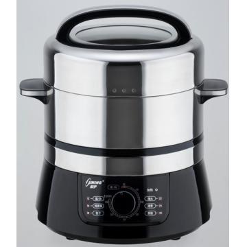 Stainless steel electric seafood steamer