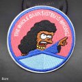 Cartoon Yellow Iron On Embroidery Patches Clothes