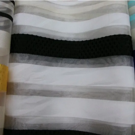 crystal tela organza wholesale China cheap organza fabric fashion style and environmentally friendly