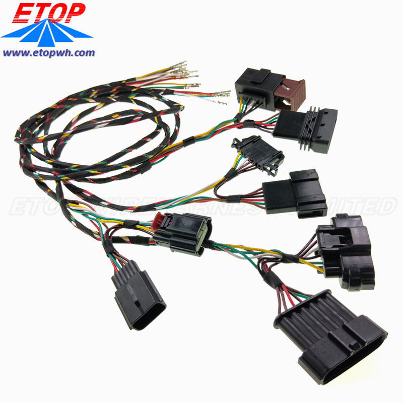 Pasadyang Automobile Wire Harness at Cable Assembly