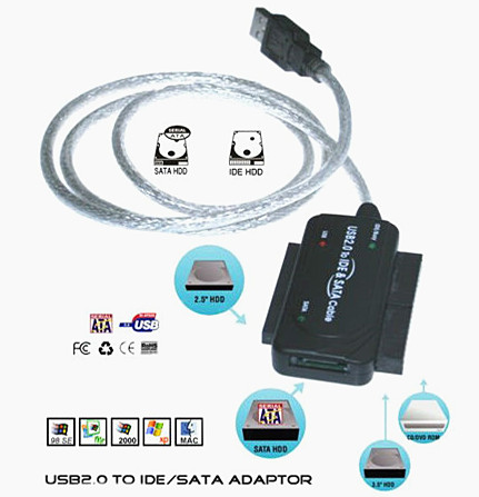 Cable SATA IDE USB