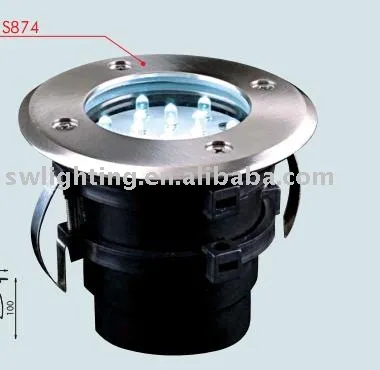 stainless steel LED underground light