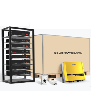 Sistema di alimentazione ibrido solare da 5 kW con batteria al litio