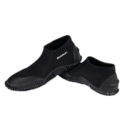 Seaskin Adults 3mm Neoprene Non-Silp Short Diving Boots
