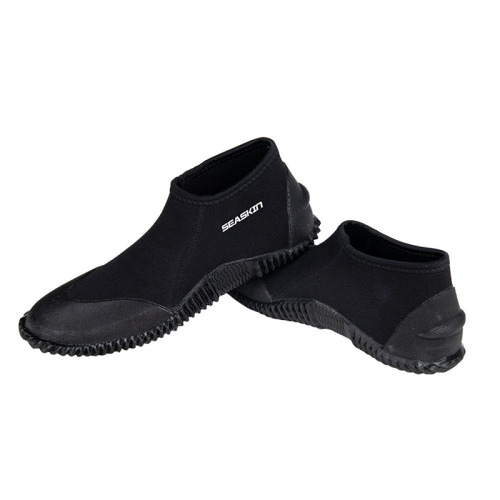 Seaskin Adults 3mm Neoprene Non-Silp Short Diving Boots
