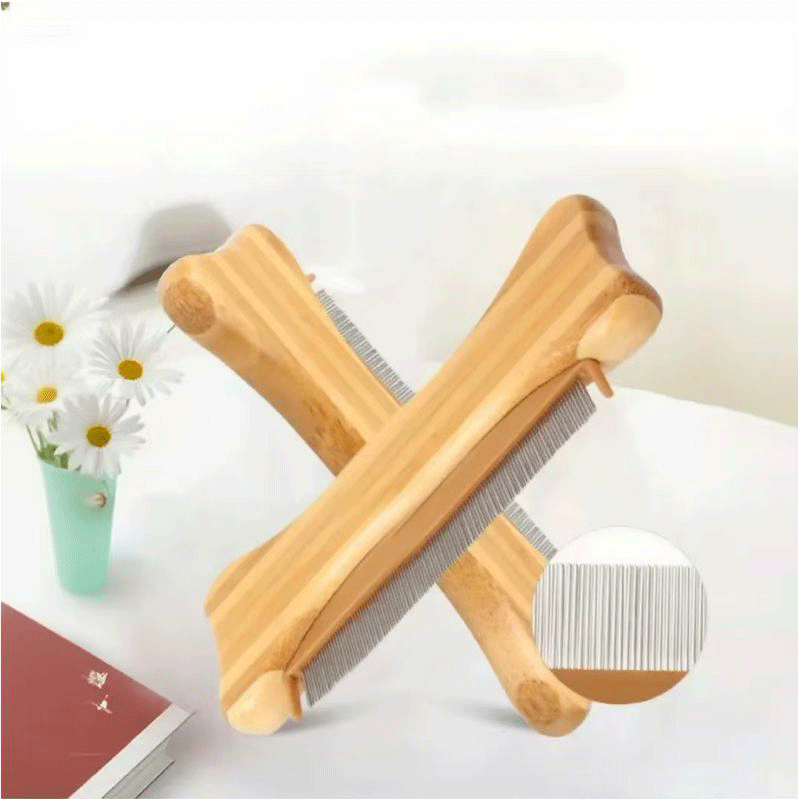 شانه حیوان خانگی بامبوی ارگانیک برای نظافت