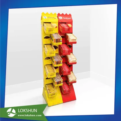 Kitkat Cardboard Chocolate Display Stands