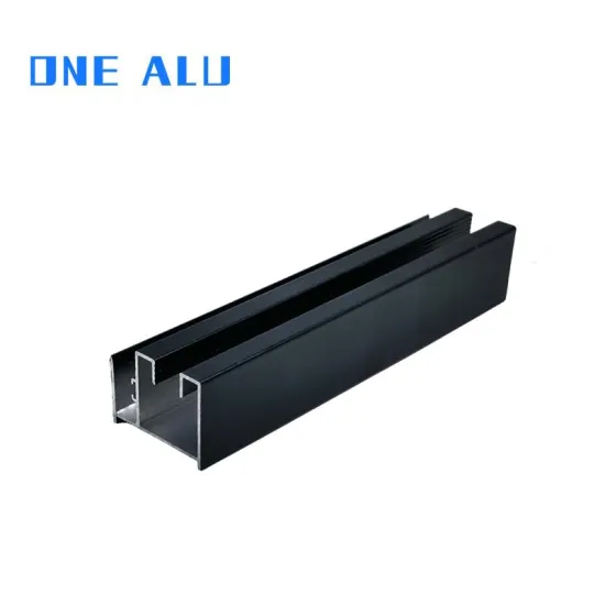 One Alu Foshan City Factory 6063 Extrusion Aluminum Profile for Dominican Republic