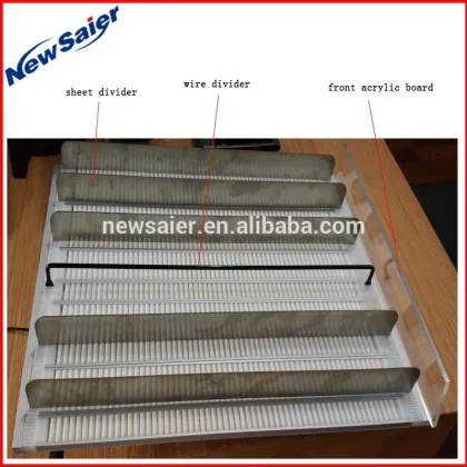 always front shelf roller runner for supermarket shelves