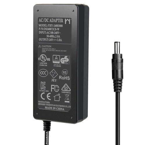 Adaptador de potencia de la industria 24V 3.5AMP